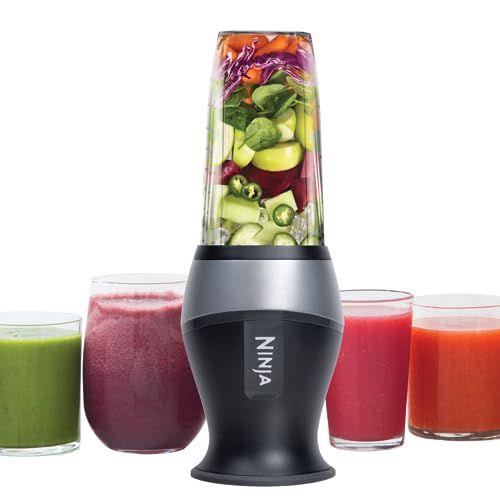 Imagem de Ninja Fit Blender Compacto, 700W, 2 Copos de 473 ml, Preto