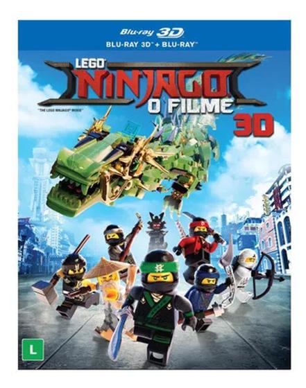 Imagem de Ninjago O Filme Blu-Ray 3D + Blu-Ray Lego Lacrado - Warner