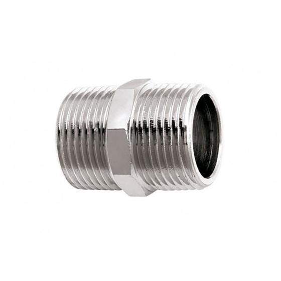 Imagem de Nipel Latão 3/4" Duplo Cr 7055/170606 Blukit