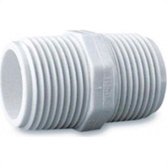 Imagem de Niple Branco Amanco Rosca/Rosca 3/4'' X 3/4'' 10199/11759 - Kit C/20