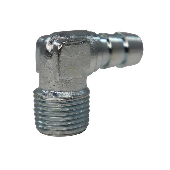 Imagem de Niple Cotovelo Prata 3/8NPT x 3/8" - Cód.7894