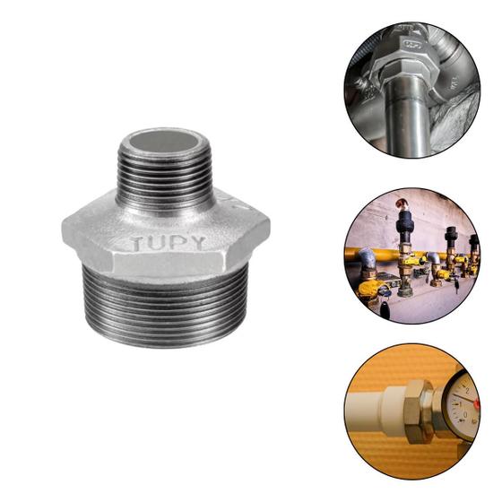Imagem de Niple Redução Duplo Galvanizado BSP 1.1/4” X 1” Tupy 