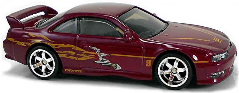 Nissan 240SX Fast & Furious 1/43 – Modèle Altaya, Couleur Bordeau/or/gris, Neuf Sous Boîte