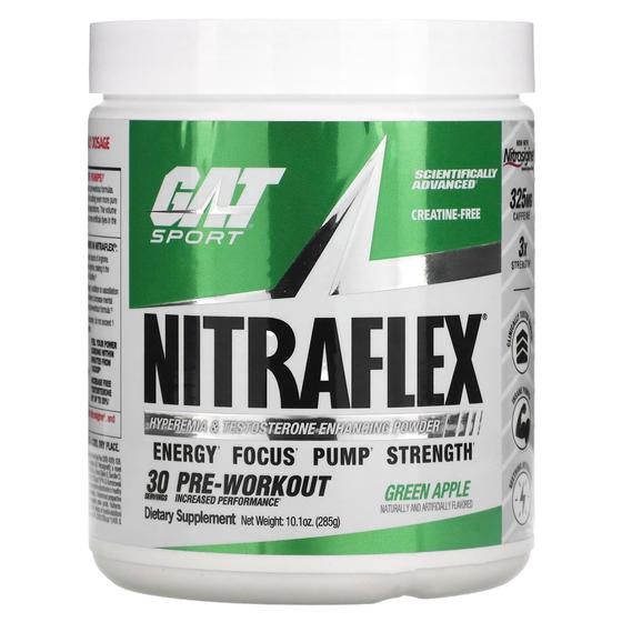 Imagem de NITRAFLEX 30 doses 285 g - Importado Eua