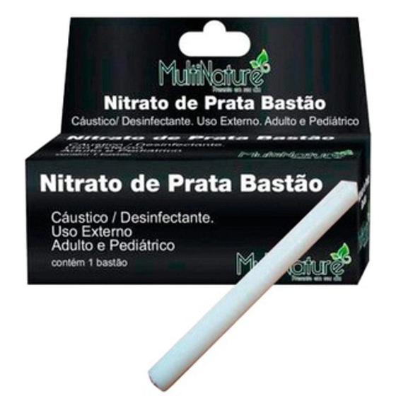 Nitrato De Prata 5 Ceratolítico Para Mucosas Feridas Na Pele / Cauterizador de Lesões Nitrato De Prata 5 Ceratolítico Para Mucosas Feridas Na Pele / Cauterizador de Lesões