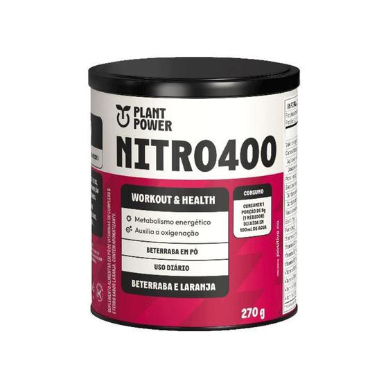 Imagem de Nitrato Nitro400 Beterraba e Laranja Plant Power 270g