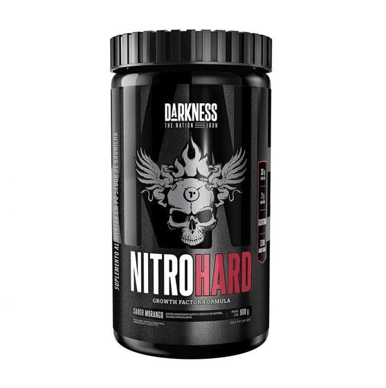 Imagem de Nitro Hard (900g) - Sabor: Morango