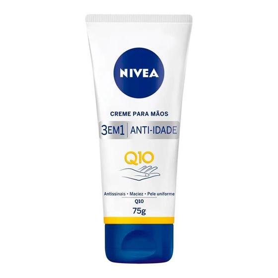 Imagem de Nivea 3 em 1 anti-idade q10 creme para mãos com 75g 