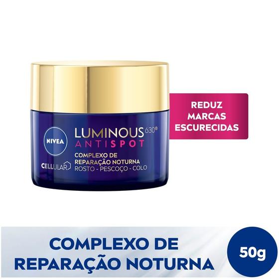 Imagem de NIVEA Complexo de Reparação Noturna Luminous 630 - 50ml