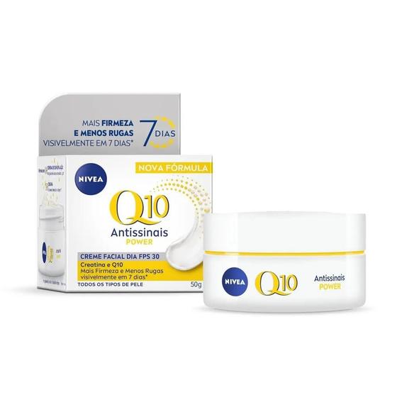 Imagem de Nivea Creme Facial Antissinais Q10 Power Dia FPS 30 50g