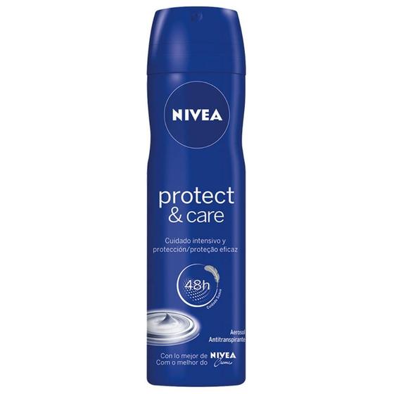 Imagem de Nivea desodorante aerossol protect & care com 150ml 