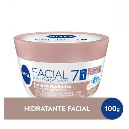 Imagem de Nivea Facial 7 Em 1 Pele Negra Creme Uniformizador 100g