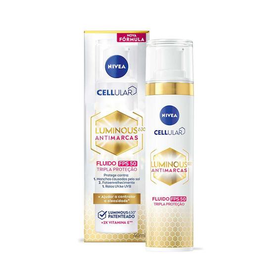 Imagem de NIVEA Fluido Facial Cellular Luminous 630