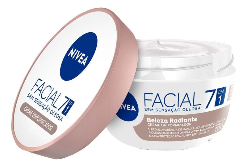 Imagem de Nivea Hidratante Facial 7 Em 1 Beleza Radiante 100g