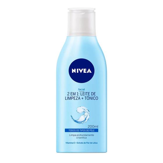 Imagem de NIVEA Loção 2 em 1 - Leite de Limpeza Facial + Tônico Refrescante