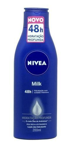 Imagem de Nivea locao body milk extra seca 200ml