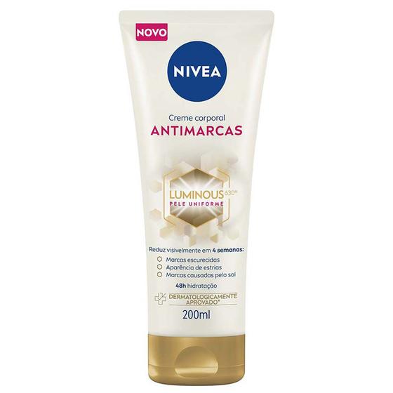 Imagem de NIVEA LUMINOUS 630 Creme Corporal Antimarcas