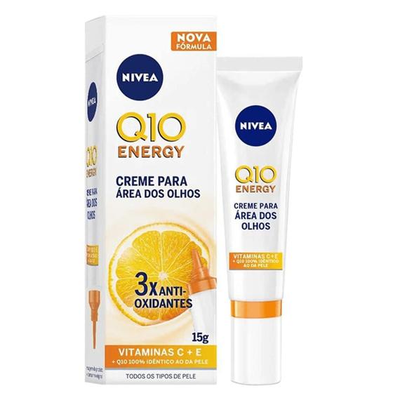 Imagem de Nivea Q10 Energy Creme Antissinais Para Área dos Olhos 15g