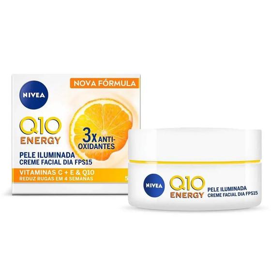 Imagem de Nivea Q10 Energy Vitamina C Facial Dia FPS15 50g -Beiersdorf