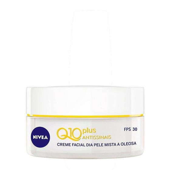 Imagem de Nivea Q10 Plus Antissinais Creme Facial Fps30 Pele Mista 52g