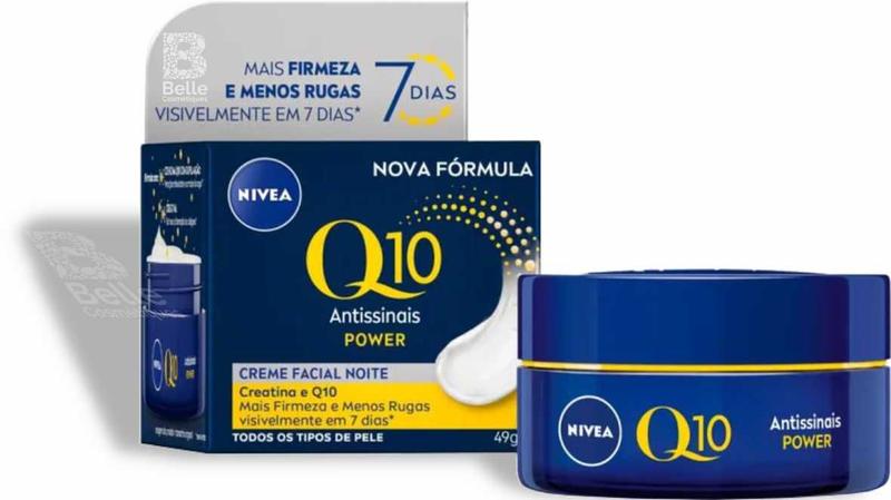Imagem de Nivea Q10 Power Antissinais Creme Facial Noite Pele Normal - 50g