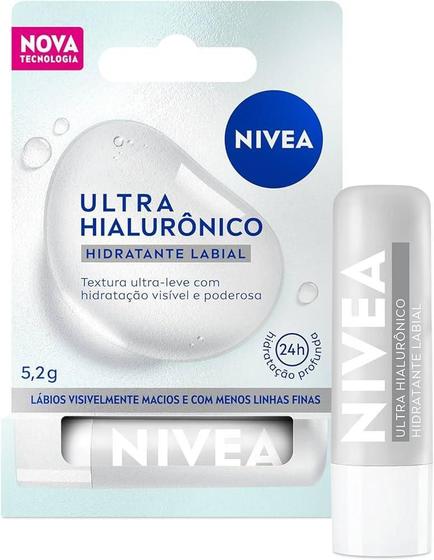 Imagem de Nivea Ultra Hialurônico Hidratante Labial 5,2G