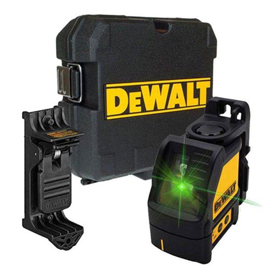 Imagem de Nível a Laser 2 Linhas 15 Metros com Suporte Verde DW088CG-LA DEWALT