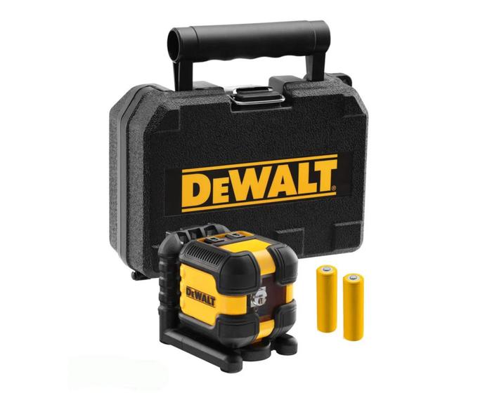 Imagem de Nível A Laser 2 Linhas Vermelho Dw08802 Com Maleta Dewalt Giratório