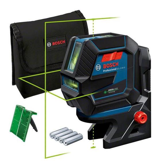 Imagem de Nivel a laser bosch 50mts gcl 2-50 g linha verde