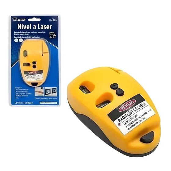 Imagem de Nível A Laser Com Esquadro Feixe Mede Horizontal Vertical Nivelador Profissional