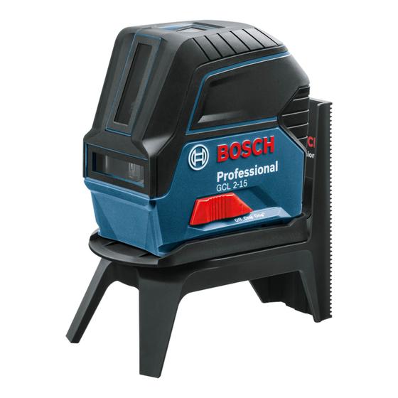 Imagem de Nível a Laser de Linha Laser Vermelho 1066E GCL2-15 Bosch