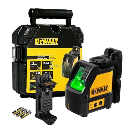 Imagem de Nível a Laser Dewalt Duas Linhas Verde Com 3 Pilhas e Maleta