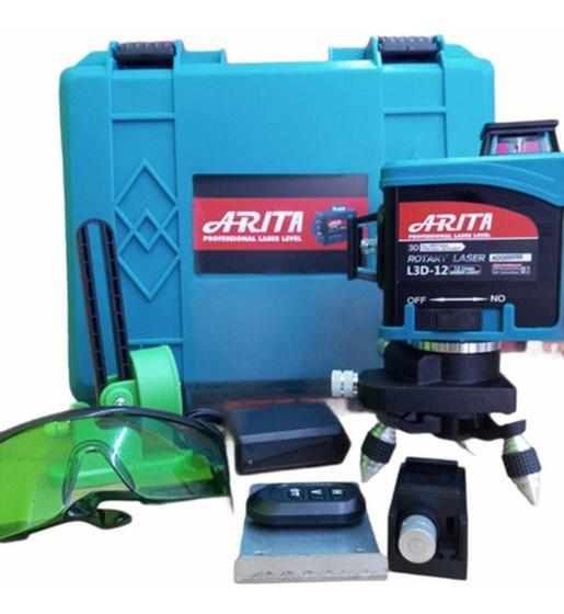 Nível A Laser Verde +controle 12 Linhas Marca Rodapé ARITA Menor preço em Nível A Laser Verde +controle 12 Linhas Marca Rodapé ARITA