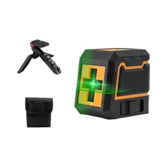 Imagem de Nível a Laser Verde Hilda - 2 Linhas, Auto-nivelamento, Horizontal e Vertical