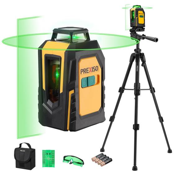 Imagem de Nível de laser Prexiso PREXISO 360 com tripé 30m com acessórios