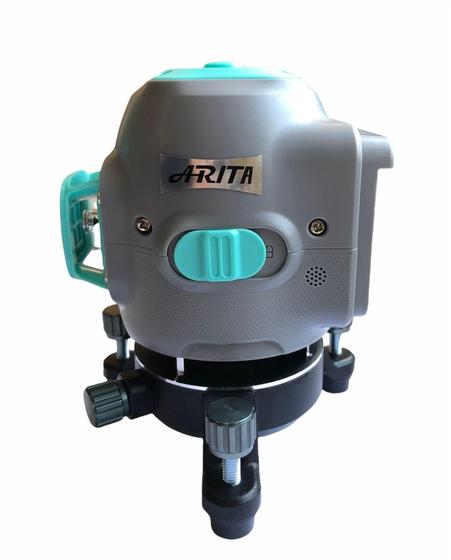 Nível Laser 12 Linhas Arita Com 2 Baterias e Controle Luz Verde c ...