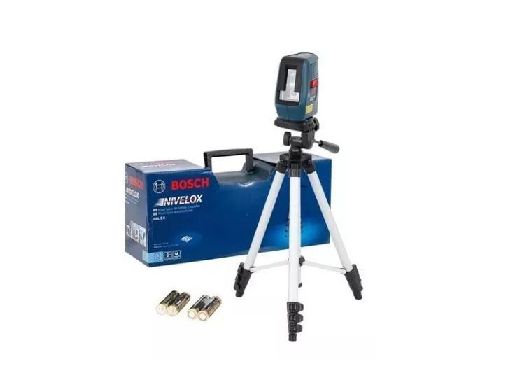 Imagem de Nível Laser 3 Linhas Vermelhas 15m Bosch Nivelox Gll3x