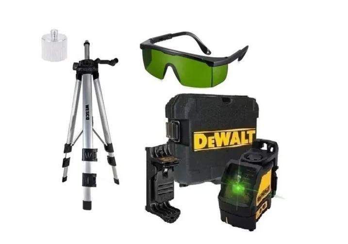 Imagem de Nível Laser Dewalt + Tripé + Óculos + Maleta - Dw088cg-la