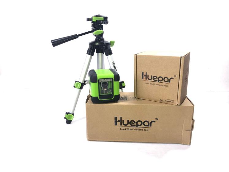 Nível Laser Huepar Profissional Com Tripé Ajustável Menor preço em Nível Laser Huepar Profissional Com Tripé Ajustável