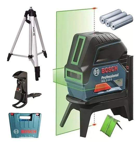 Imagem de Nivel Laser Verde Bosch Com Tripé GCL 2-15G