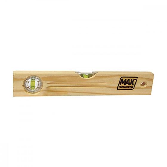 Imagem de Nivel Madeira Max 25Cm/10'' ./ Kit Com 6 Unidades