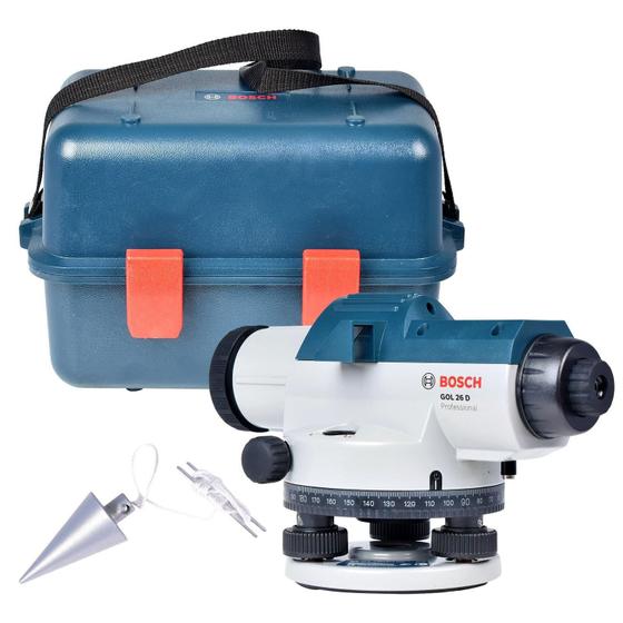 Imagem de Nivel Optico Automatico Externo 100mt - Bosch GOL26D