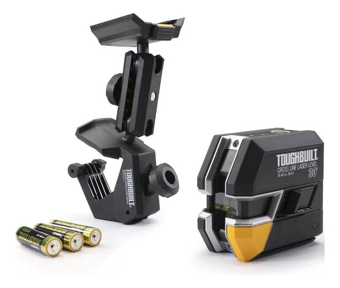 Imagem de Nível Toughbuilt Laser Com Linha Cruzada Verde 30'' 9 Metros
