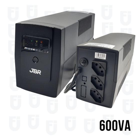 No Break Jbr Guard 600va Entrada E Saída De 120v Preto Menor preço em No Break Jbr Guard 600va Entrada E Saída De 120v Preto