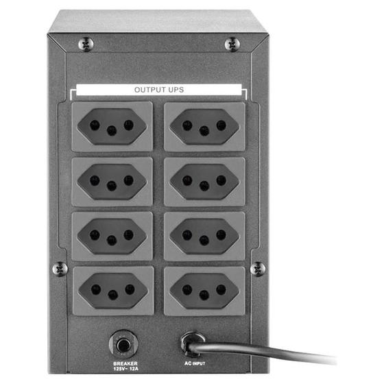Nobreak 1440va 220v/220v en037 powertek Menor preço em Nobreak 1440va 220v/220v en037 powertek