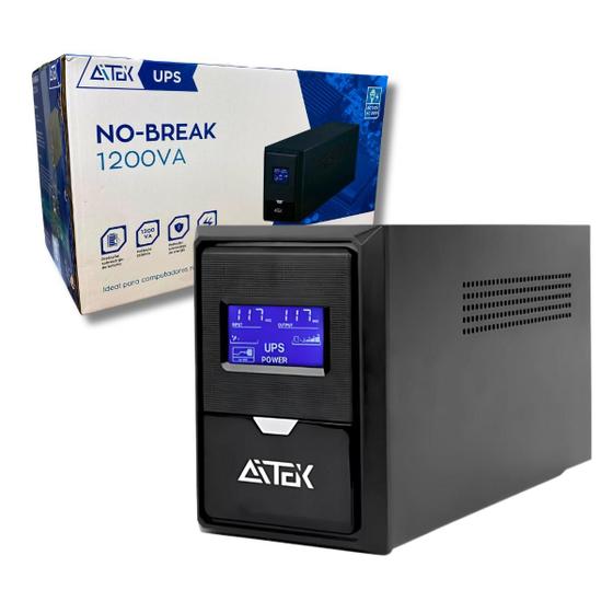 Imagem de Nobreak Aitek 1200VA Estabilizador 110V / 220V