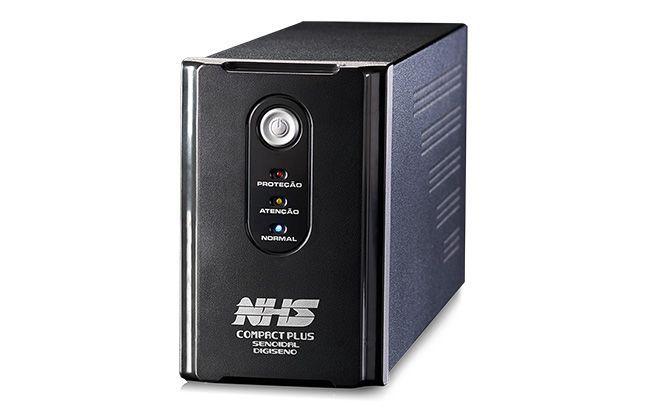 Imagem de Nobreak NHS Compact Plus Senoidal Digiseno 1000VA (3 X 7Ah)