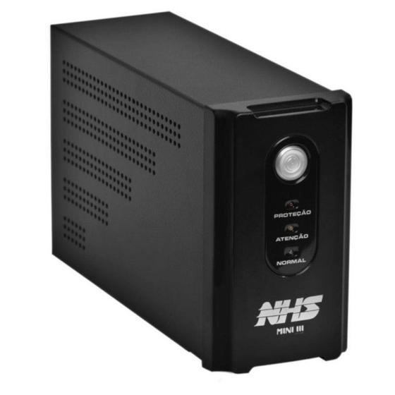 Nobreak nhs mini 4 xxxx-y (600va c/ 1 bat. selada 7 ah/biv/s Menor preço em Nobreak nhs mini 4 xxxx-y (600va c/ 1 bat. selada 7 ah/biv/s