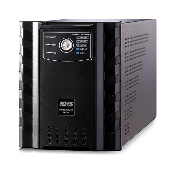 Nobreak NHS Premium 1500VA Entrada Bivolt Saída 120V Bateria Estacionária 58Ah c Engate 90.D0.015102 Menor preço em Nobreak NHS Premium 1500VA Entrada Bivolt Saída 120V Bateria Estacionária 58Ah c Engate 90.D0.015102