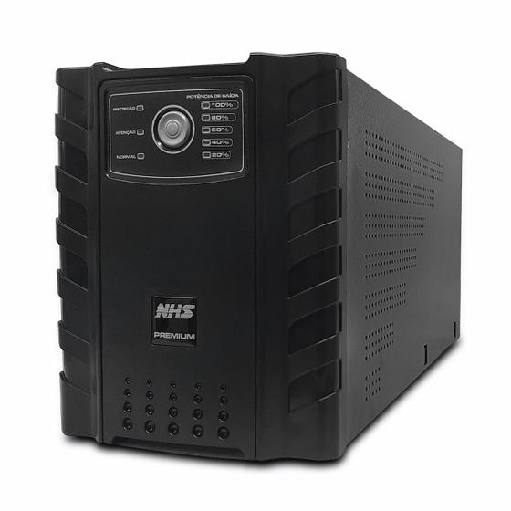 Nobreak NHS Premium GII 3000VA, Ent. Bivolt, Saída 120V, Bat. 3x 17/18Ah/12V - 90.E0.030002 Menor preço em Nobreak NHS Premium GII 3000VA, Ent. Bivolt, Saída 120V, Bat. 3x 17/18Ah/12V - 90.E0.030002